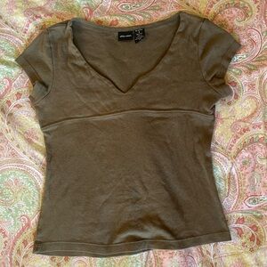 Y2K Fitted Baby Tee – Xhilaration (S)